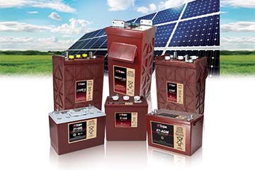 off-grid Solar batteries
