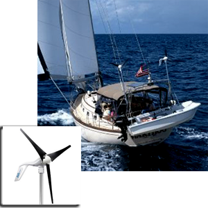 Air Breeze 12V Marine Wind Turbine, energy for your adventures